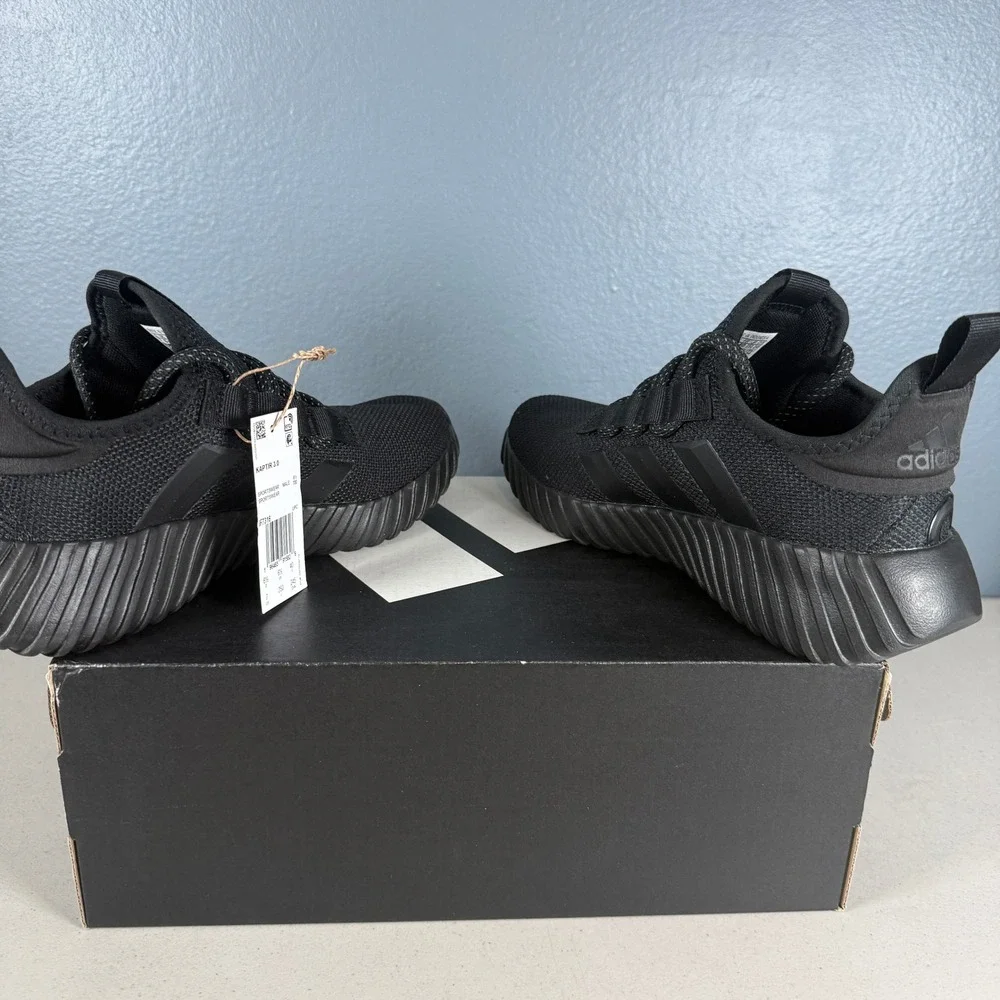 Adidas Kaptir 3.0‎ Mens Running Shoes Triple Black IF7316 Sportswear Sneakers 7